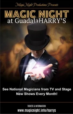 Magic Night at GuadalaHARRY'S flyer