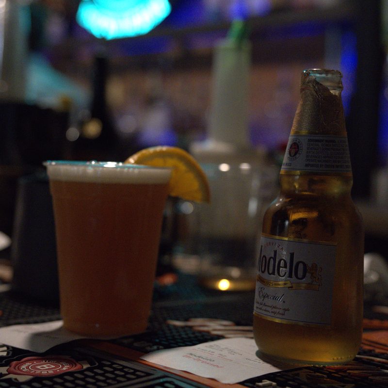 A cold one on the bar