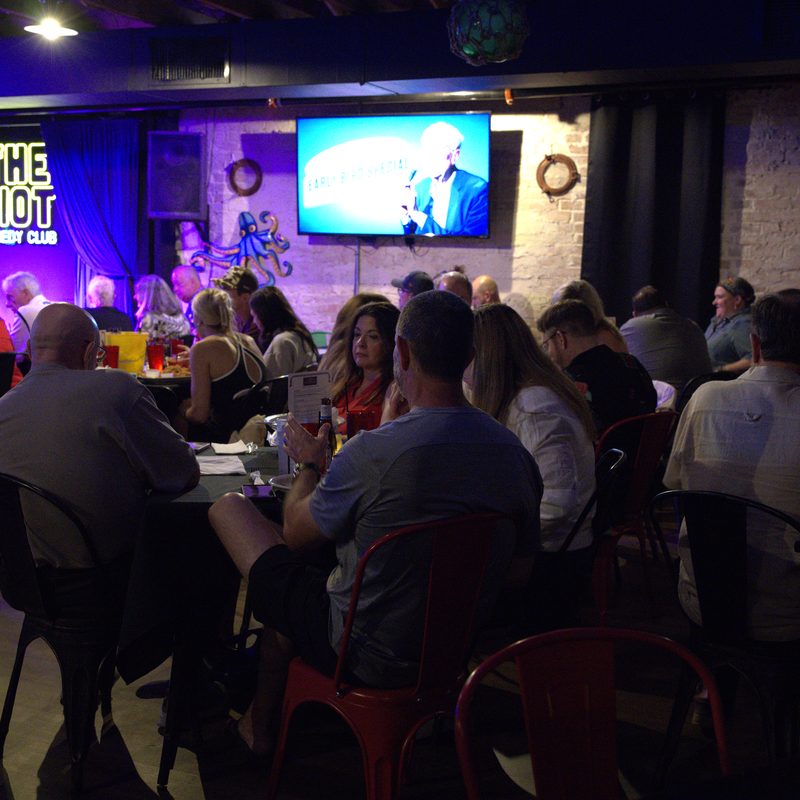 A full house for The Riot Comedy Club