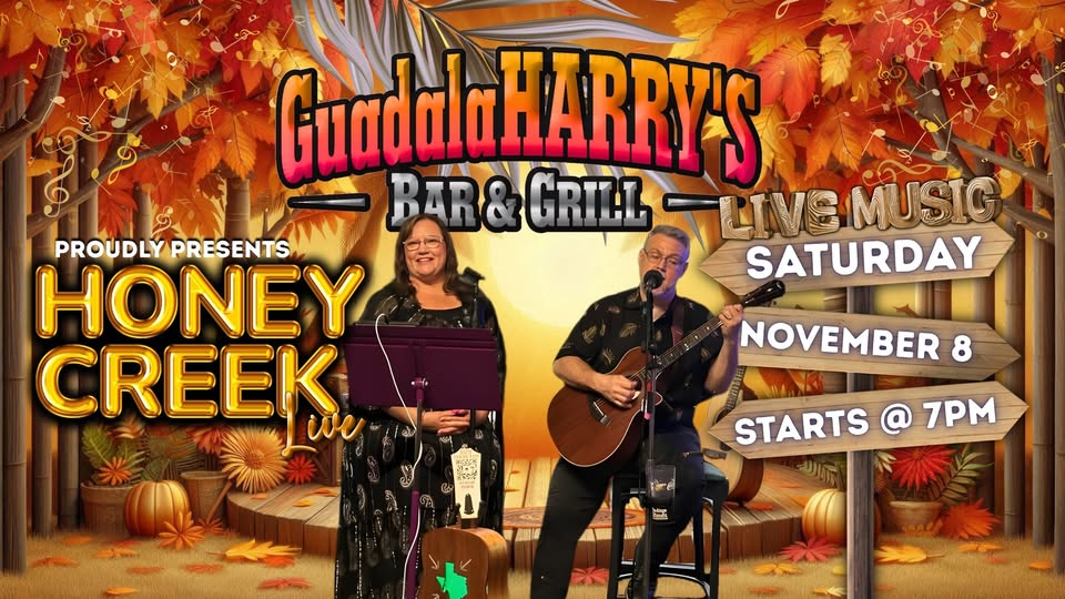 Kevin Black & Honey Creek Rock Downtown Conroe This Weekend A picture of Kevin Black & Honey Creek Rock Downtown Conroe This Weekend at Guadalaharry's Bar & Grill