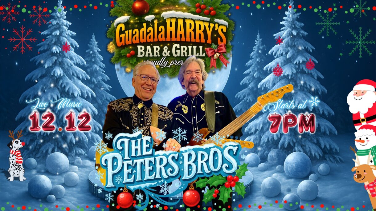 The Peters Brothers Friday & Dan Ennis Saturday! A picture of The Peters Brothers Friday & Dan Ennis Saturday! at Guadalaharry's Bar & Grill