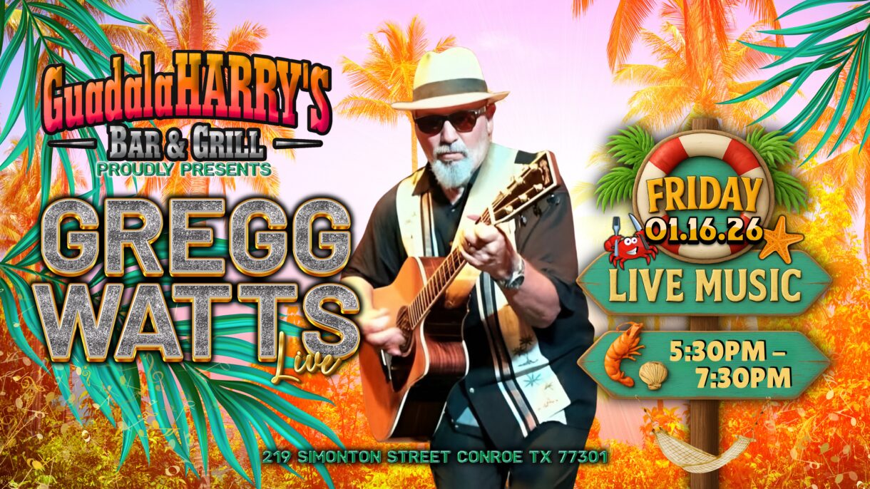 A picture of Live Music: Gregg Watts Friday, Rod Garcia Project Saturday at Guadalaharry's Bar & Grill
