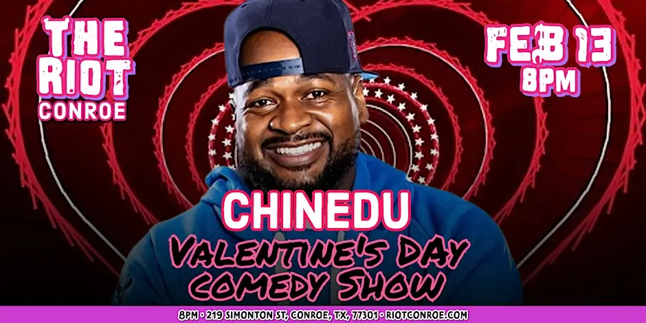 A picture of Valentine's Weekend @ Riot Comedy Club at GuadalaHARRY's at Guadalaharry's Bar & Grill