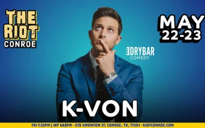 Comedian K-VON (Dry Bar Comedy) Live in Conroe