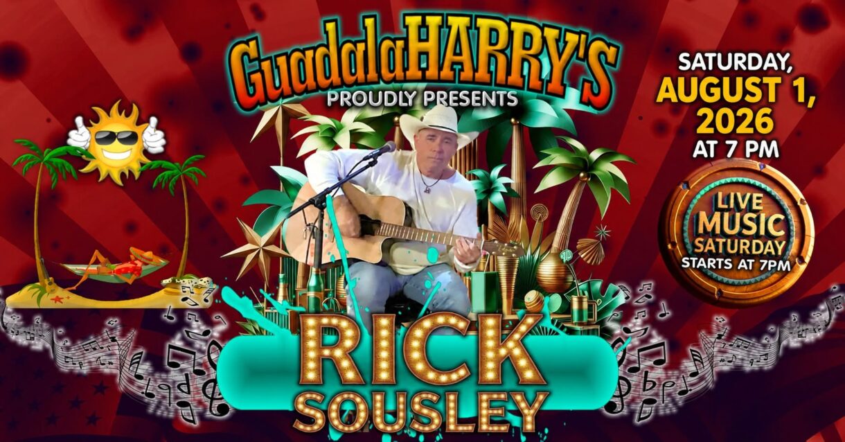 A picture of This Week: Mike Vecchione, Tavin Dillard, Rick Sousley Live in Conroe at Guadalaharry's Bar & Grill